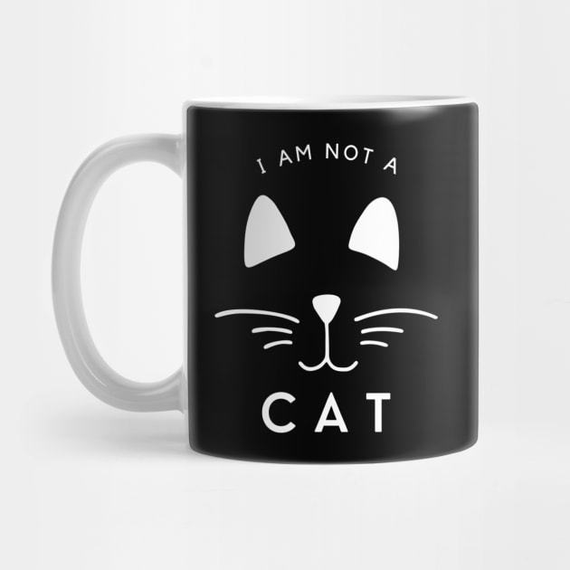 I Am Not A Cat by Lasso Print